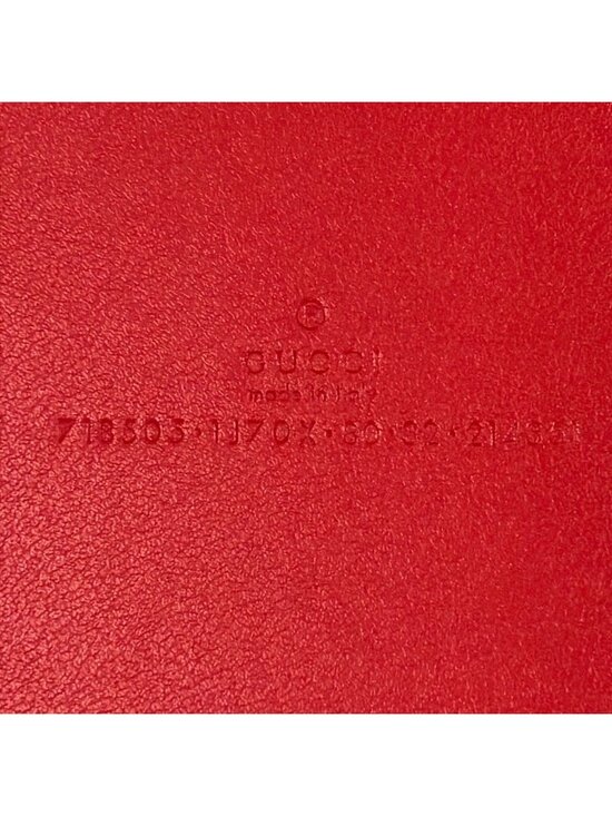 Gucci Belt 80 32 Red Leather main image 5